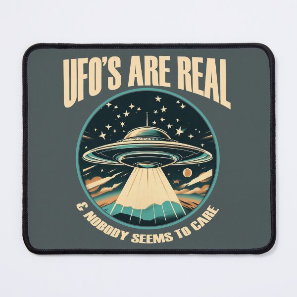 Item preview, UFO's Are Real & Nobody Seems To Care designed and sold by CaptinUAP.