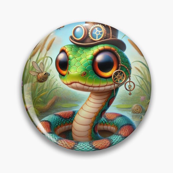 Item preview, Steampunk Kirtland’s Snake designed and sold by Sillytoe.