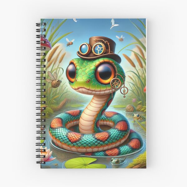 Item preview, Steampunk Kirtland’s Snake designed and sold by Sillytoe.