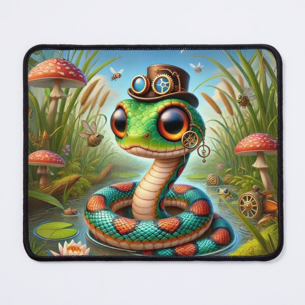 Item preview, Steampunk Kirtland’s Snake designed and sold by Sillytoe.