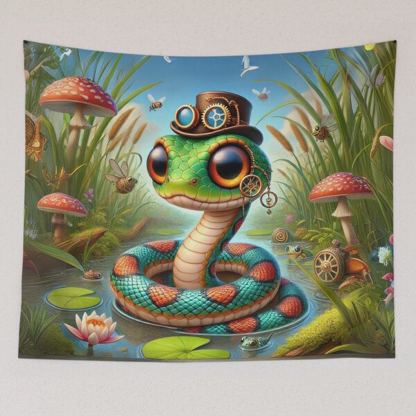 Item preview, Steampunk Kirtland’s Snake designed and sold by Sillytoe.