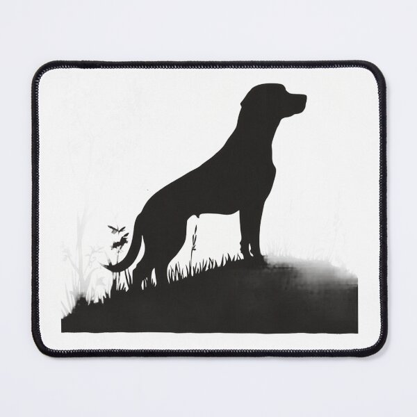 Item preview, Rustic Dog Silhouette: Country Charm designed and sold by AtlanticAvenue.
