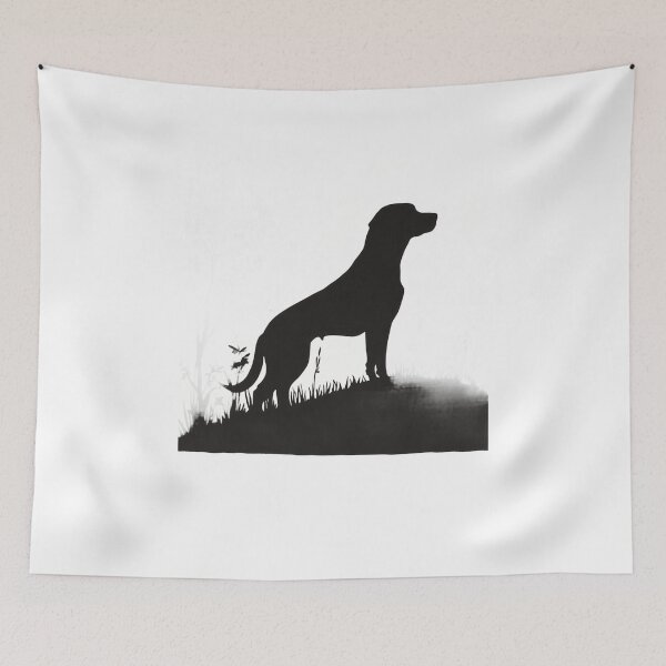 Item preview, Rustic Dog Silhouette: Country Charm designed and sold by AtlanticAvenue.