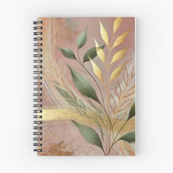 Item preview, Abstract Golden Leaf Artwork Style 1 designed and sold by Dream Bloom Gallery.