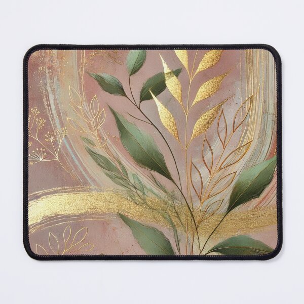 Item preview, Abstract Golden Leaf Artwork Style 1 designed and sold by Oonward2021.