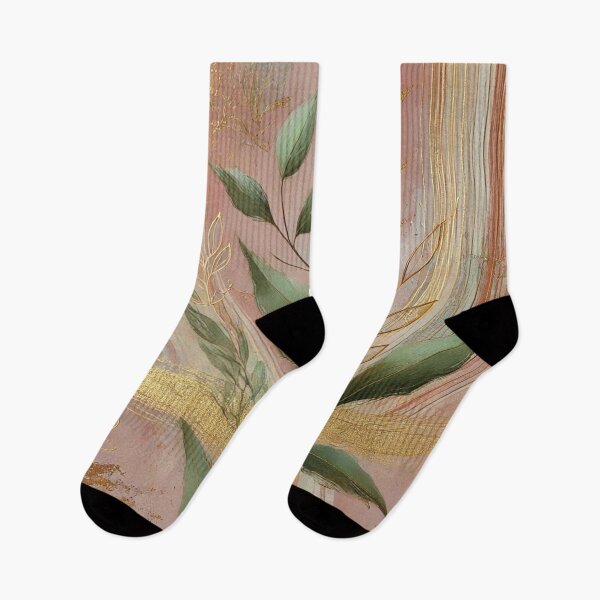 Item preview, Abstract Golden Leaf Artwork Style 1 designed and sold by Oonward2021.