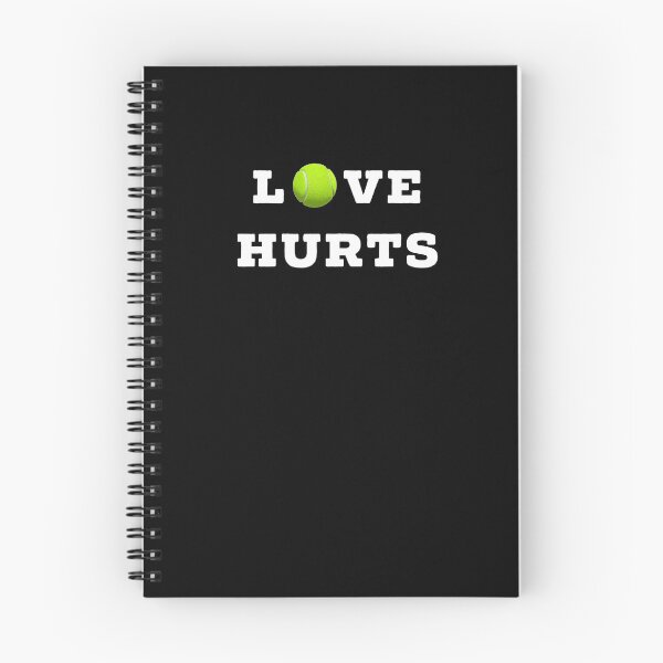 Item preview, Funny Tennis Gift for Players Gift Love Hurts Design designed and sold by RozWatts.
