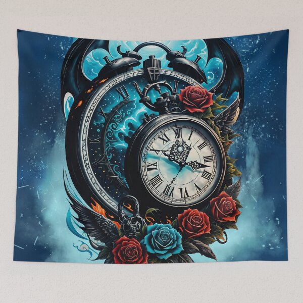 Item preview, The Clock In the Mist of Infinity. designed and sold by nicky2342.