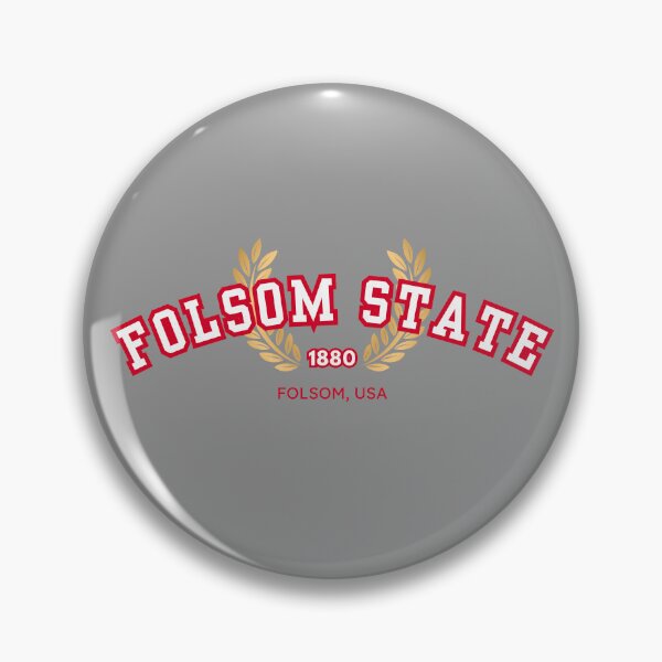 Item preview, Folsom State Prison University, White and Red designed and sold by UNK-Fatigues.