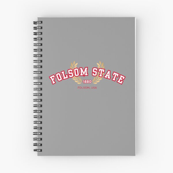 Item preview, Folsom State Prison University, White and Red designed and sold by UNK-Fatigues.