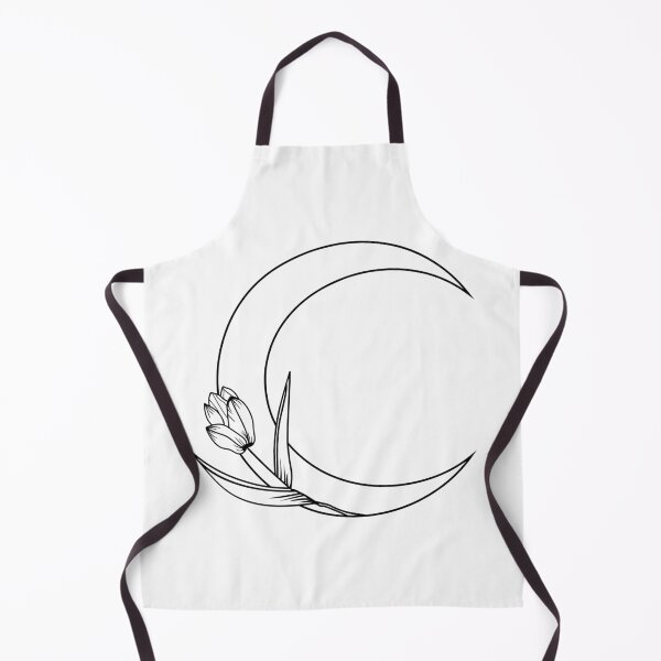 Item preview, Floral Moon Crescent with Tulip designed and sold by MagnoliaLake.
