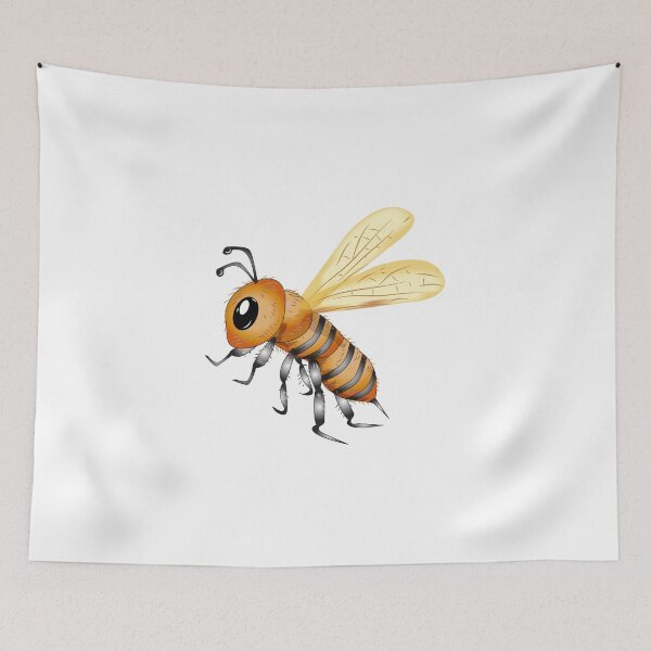 Item preview, Honey Bee Illustration designed and sold by karyalangit.