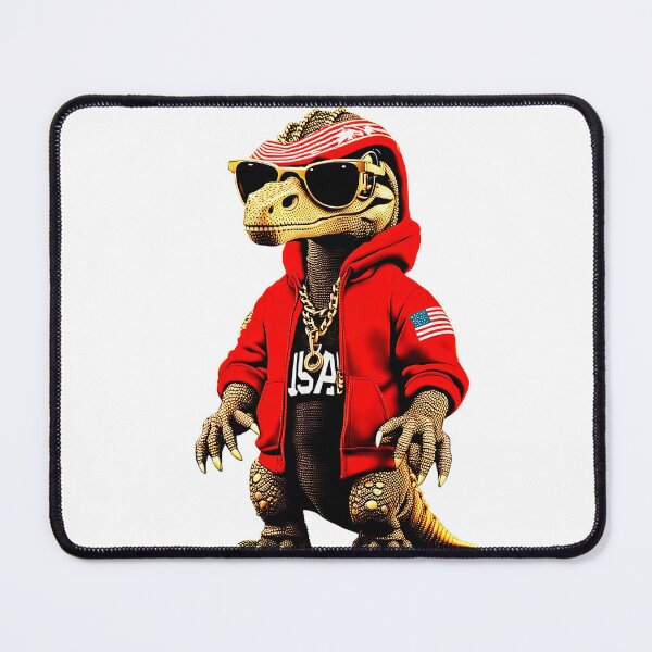 Item preview, A breathtaking masterpiece featuring a hacker dinosaur designed and sold by Mido-artister.