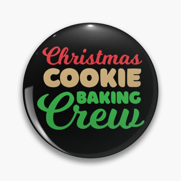 Item preview, Christmas Cookie Baking Crew Holiday Baking Team Cookie Lover Typography designed and sold by KLArtzStore.