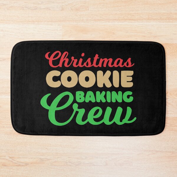 Item preview, Christmas Cookie Baking Crew Holiday Baking Team Cookie Lover Typography designed and sold by KLArtzStore.