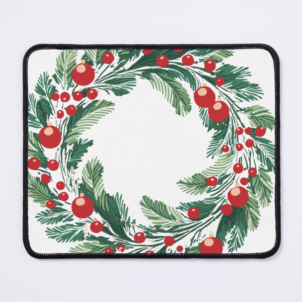 Item preview, Christmas wreath pine branch designed and sold by samshopindia.