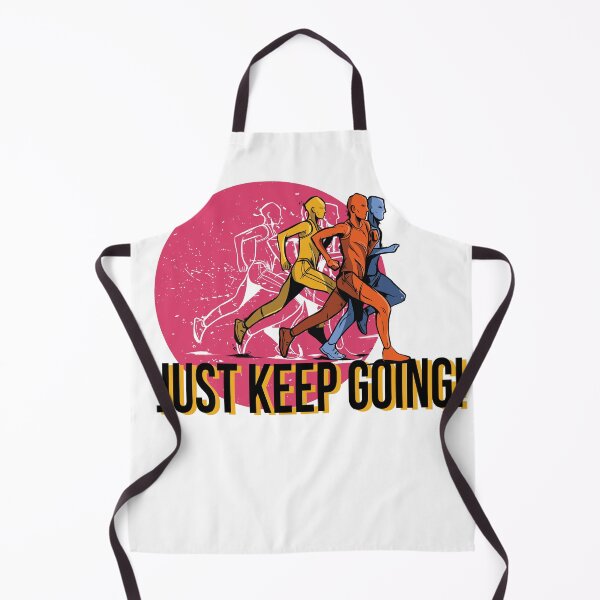 Item preview, Marathon Runners - Just Keep Going designed and sold by TurtleDojo.