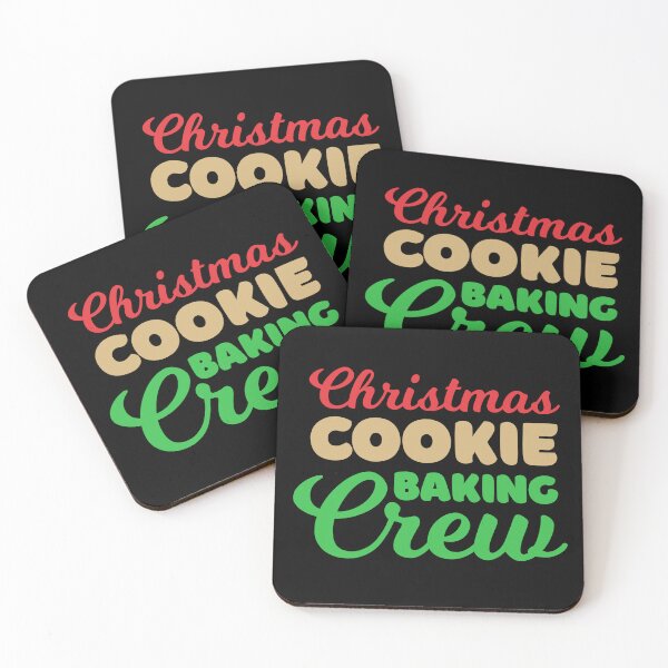 Item preview, Christmas Cookie Baking Crew Holiday Baking Team Cookie Lover Typography designed and sold by KLArtzStore.