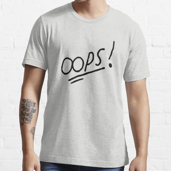 Louis Oops t shirt One direction Louis Tomlinson Tattoo shirt