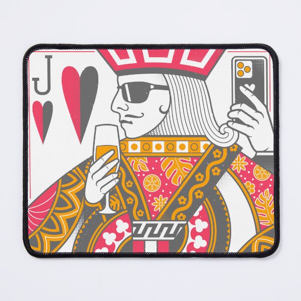 Item preview, Tropical Summer Vibes with the Jack Court Card designed and sold by FunkyHusky.