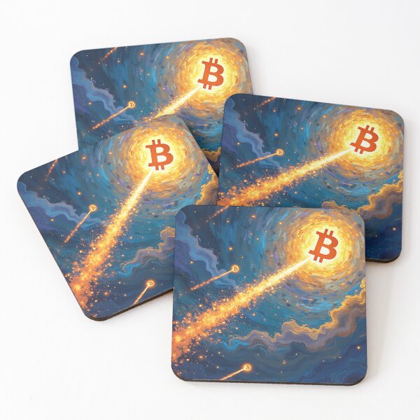 Item preview, Bitcoin Horizon A Bright Financial Future designed and sold by RadDeck.