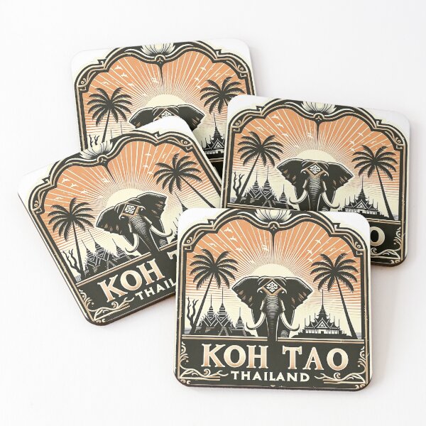 Item preview, Koh Tao Thailand designed and sold by LoveLabDesign.