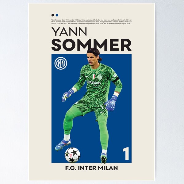 Item preview, Yann Sommer designed and sold by MertArtDesigns.