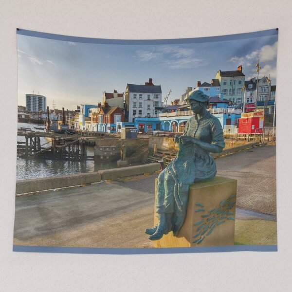 Item preview, Bridlington Harbour Gansey Girl designed and sold by Alisonchambers2.
