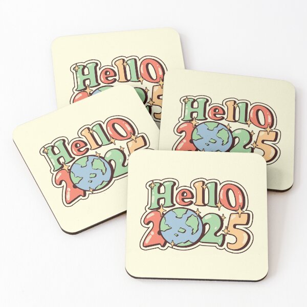 Item preview, Hello 2025 Retro Typography designed and sold by FlashCraft Design.