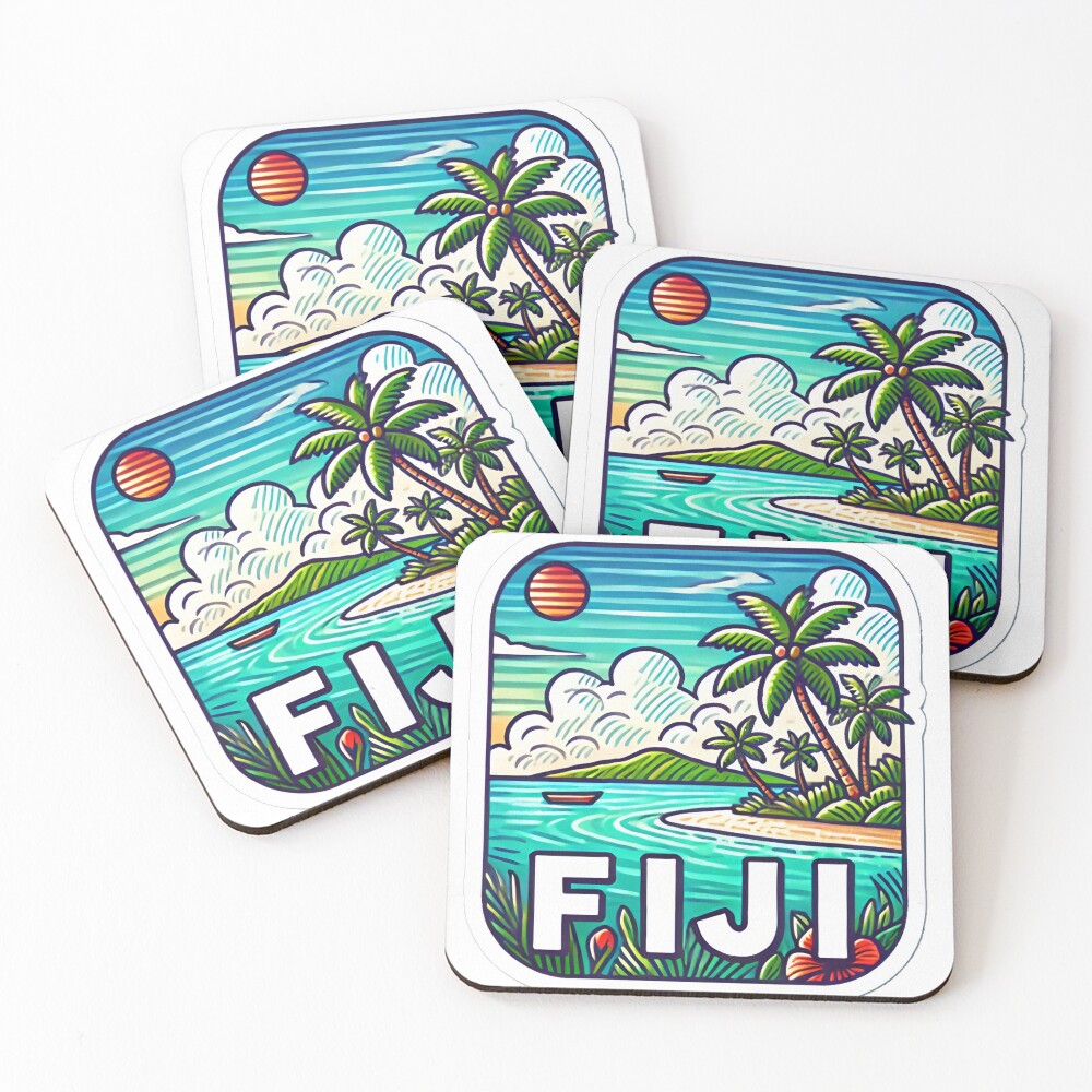 Item preview, Coasters (Set of 4) designed and sold by LoveLabDesign.