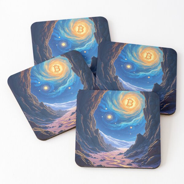 Item preview, Bitcoin Key Unlocking Financial Freedom designed and sold by RadDeck.