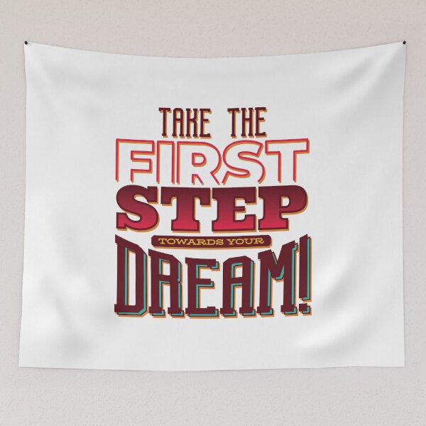Item preview, Take the first step towards your dream designed and sold by TurtleDojo.