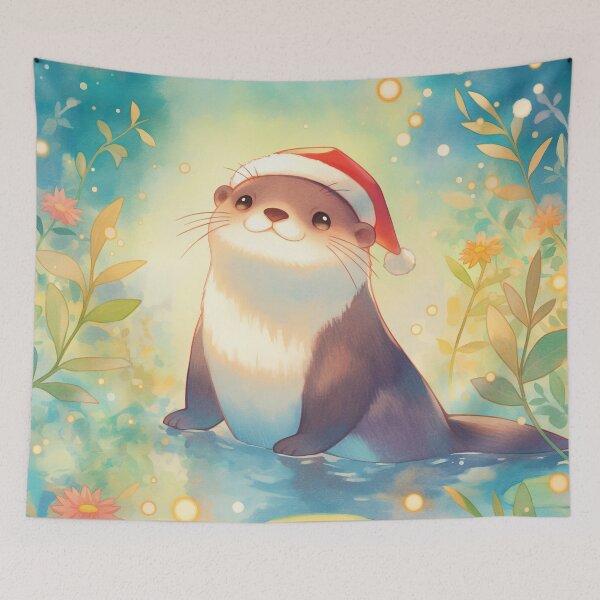 Item preview, Otter Holiday Glow designed and sold by AshiraCreations.