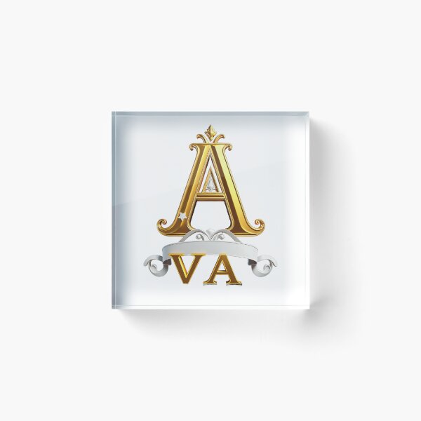 Item preview, Elegant Royal Logo with Gold Letter A designed and sold by Mido-artister.