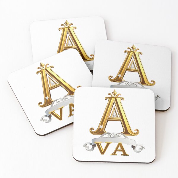 Item preview, Elegant Royal Logo with Gold Letter A designed and sold by Mido-artister.