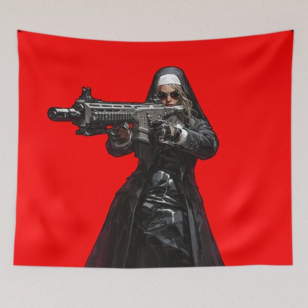 Item preview, Nuns with guns 3 designed and sold by obstinator.