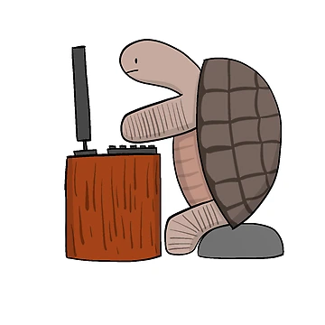 Artwork thumbnail, Programming turtle by Adaptixstudio