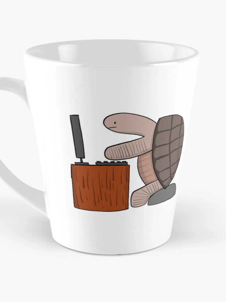 Thumbnail 3 of 4, Coffee Mug, Programming turtle designed and sold by Adaptixstudio.
