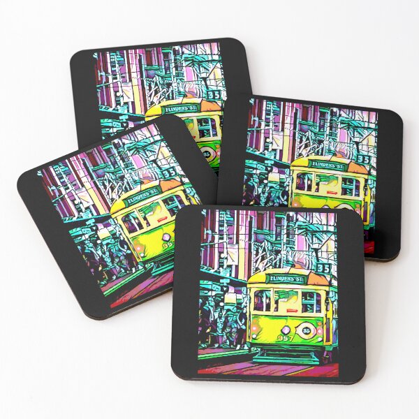 Item preview, Melbourne Australia Trams designed and sold by motivatedart.