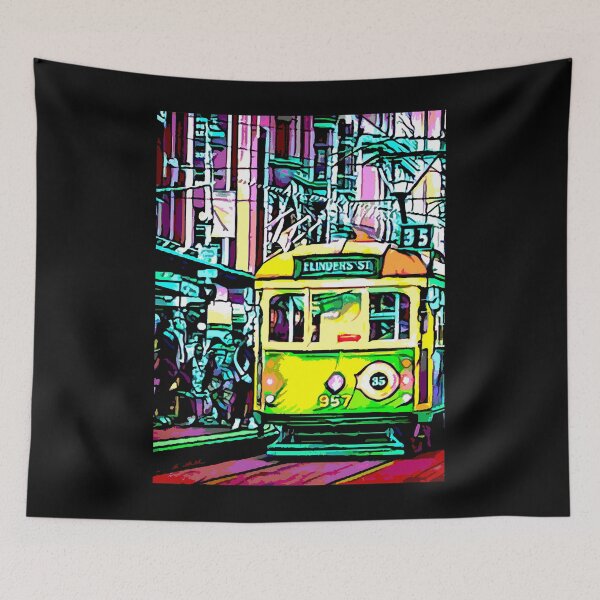 Item preview, Melbourne Australia Trams designed and sold by motivatedart.