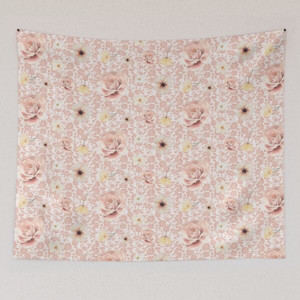 Item preview, Pink lace floral  designed and sold by Stellaura.