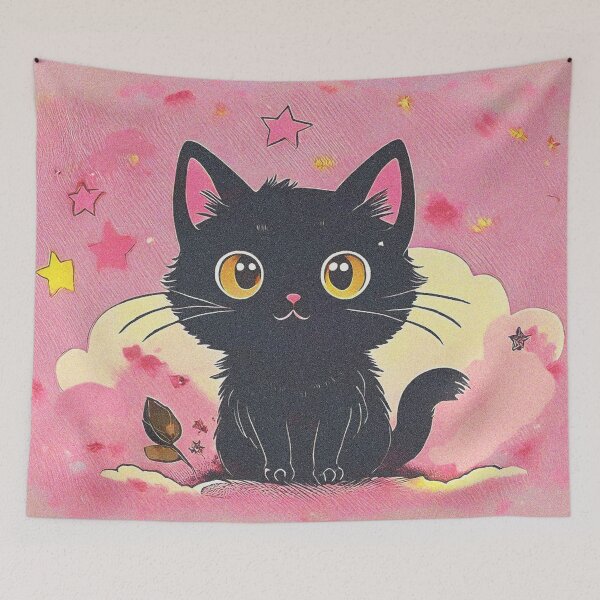 Item preview, Grainy Kitty designed and sold by CharlieMakes.