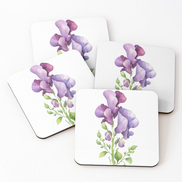 Item preview, Purple Sweet Pea designed and sold by HOMETOWN86.