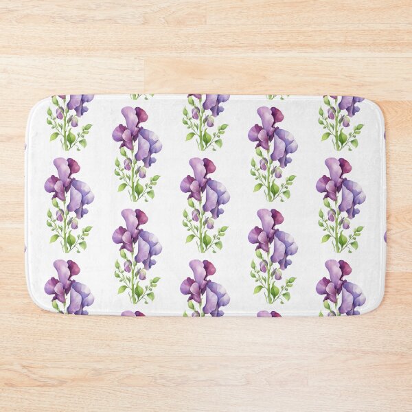 Item preview, Purple Sweet Pea designed and sold by HOMETOWN86.