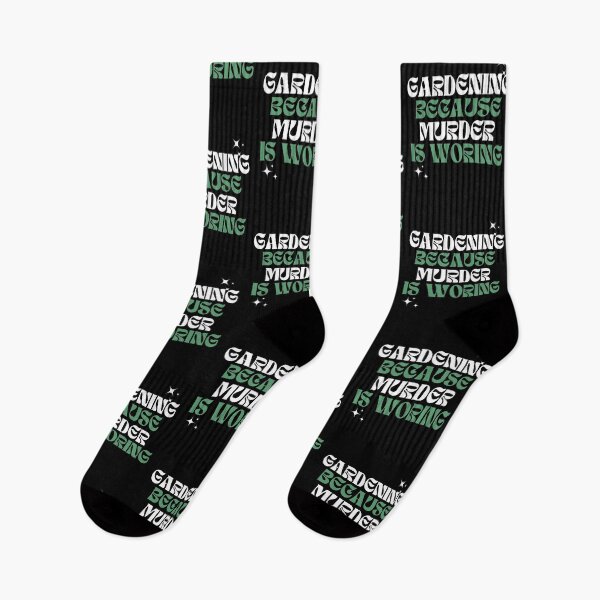 Item preview, Gardeners Gardening because murder is wrong designed and sold by GartenIdeen.