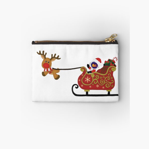 Item preview, Fish the Sleighing Astronaut  designed and sold by ChaosAndLace.