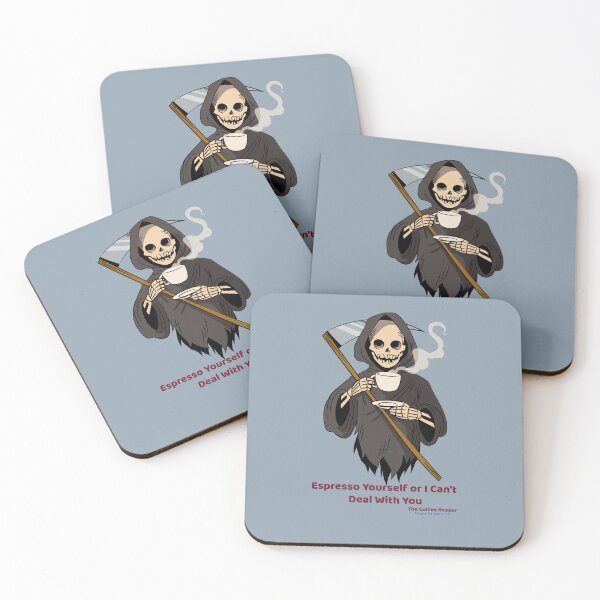 Item preview, The Coffee Reaper Espresso Yourself or I Can't Deal With You designed and sold by R-Marc-Designs.