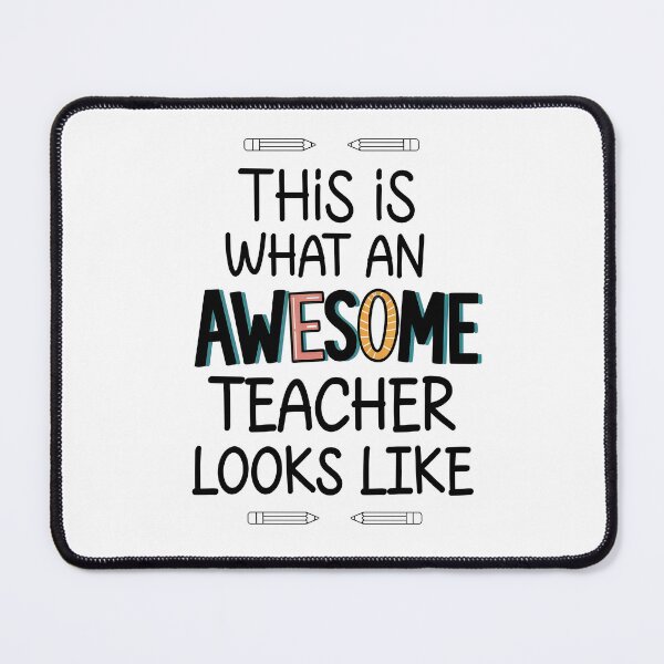 Item preview, This is what an awesome teacher looks like designed and sold by Dot1001.
