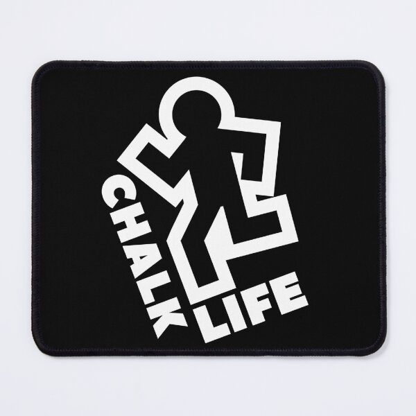 Item preview, CHALK LIFE (White on Dark) designed and sold by YourMateNate.