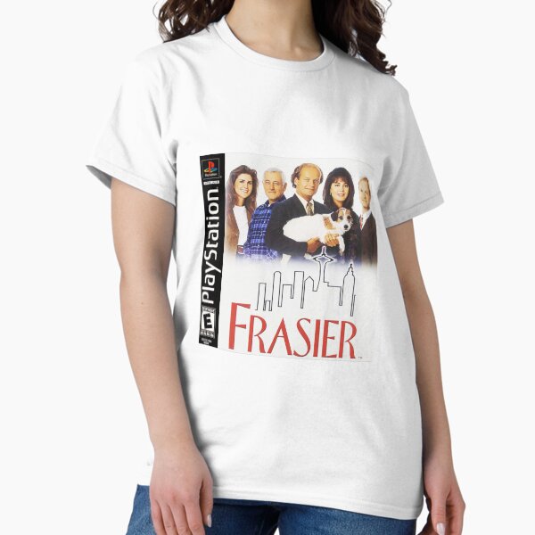 Vista previa del artículo con la obra «Frasier en la PS1», diseñado y vendido por spacesharks.